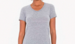 American Apparel AATR301 Női környakas póló, Athletic Grey