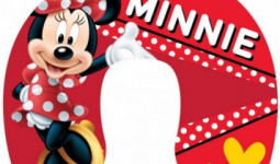 Disney Minnie utazópárna nyakpárna pöttyös