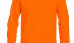 Gildan hosszúujjú póló, biztonsági narancs