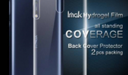 IMAK HD Hydrogel Protector hátlapvédő fólia, 2db, 0,15 mm, teljes hátlapot védi, NOKIA 8